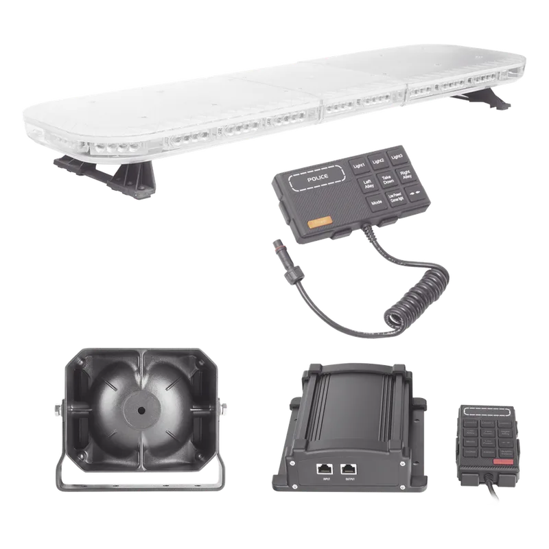 Kit básico para equipamiento de unidades de Seguridad Pública EPCOM INDUSTRIAL SIGNALING X67RBAKIT2
