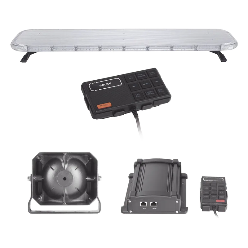 Kit básico para equipamiento de unidades de Seguridad Pública EPCOM INDUSTRIAL SIGNALING X75RBSKITF