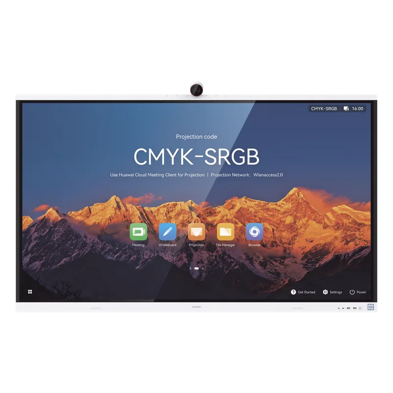 HUAWEI IdeaHub S2, Pantalla interactiva para Colaboración Inteligente, 75", 4K UHD, Harmony OS, Wi-Fi 6, Cámara inteligente, Funcionalidad BYOM. IHS275SA