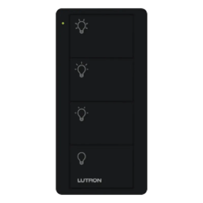 Control remoto inalámbrico Pico de 4 botones para atenuadores e interruptores Lutron LUTRON ELECTRONICS PJ24BTMNL31