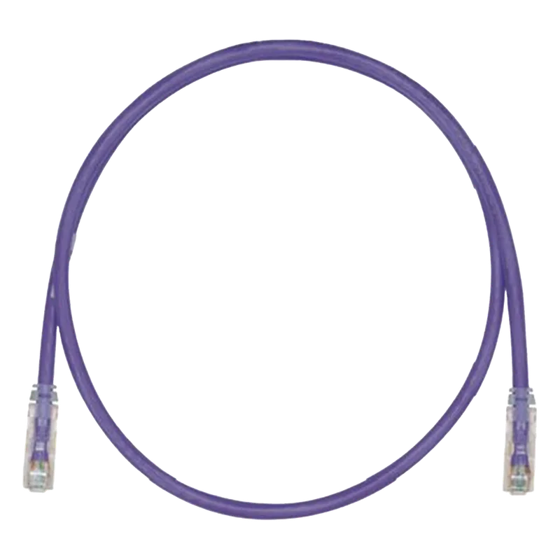 Cable de Parcheo TX6, UTP Cat6, 24 AWG, CM, Color Violeta, 8 Metros (26.25 Pies) PANDUIT UTPSP8MVLY