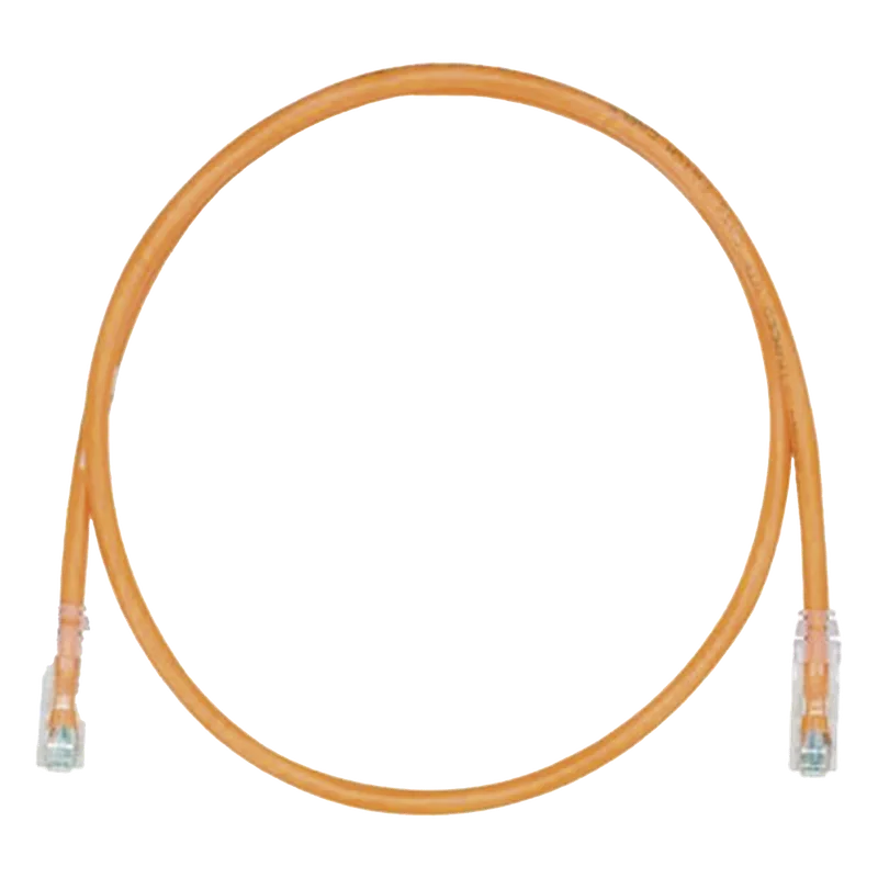 Cable de Parcheo TX6, UTP Cat6, 24 AWG, CM, Color Naranja, 8 Metros (26.25 Pies) PANDUIT UTPSP8MORY