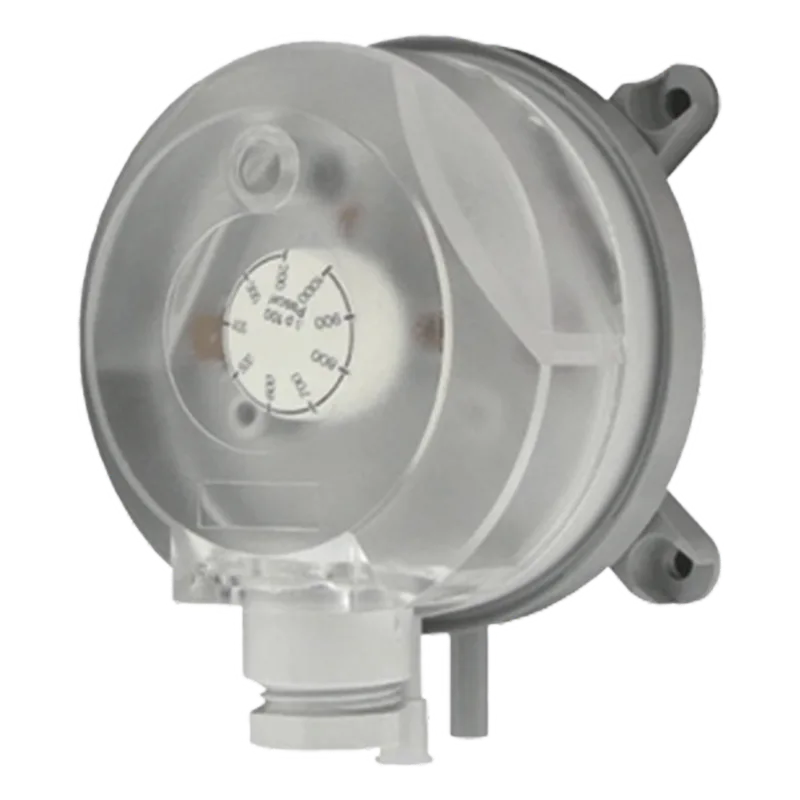 Interruptor de presión diferencial ajustable con perilla de doble escala para aplicaciones HVAC HONEYWELL BMS ADPS-06-2-N