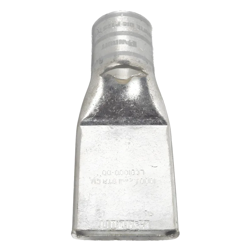 Zapata de compresión LCD1000-00-3 para cal. 1 Kcmil, Lengüeta recta, Ancho 55.11mm, Longitud 146.55mm. 1 pz PANDUIT