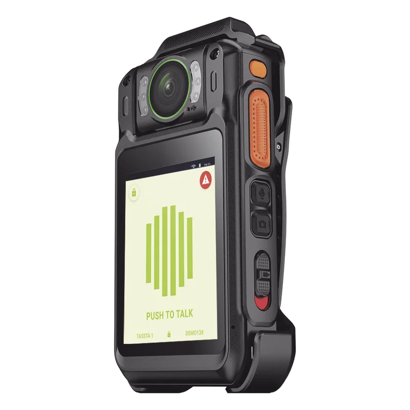 Body Cam T8 Con Servicio de Radio TASSTA Smart 1 año T8-TSMART