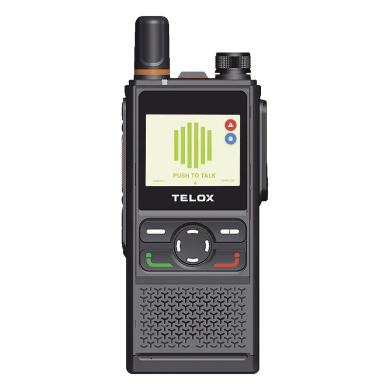 Kit Radio PoC LTE TELOX TE320 con servicio TASSTA TFLEXPTT y SIM YOBI 1GB por 12 meses / Audio 3W / IP67 / Batería 4000 mAh / GPS / Cifrado AES-256 TE320-TBASIC-1GB