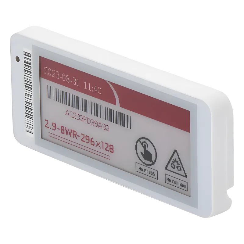 Etiqueta de Tinta Electrónica / ESL / 2.9 Pulgadas / Uso en Estantes / Bluetooth ACCESSPRO AP-TAG-29B/R