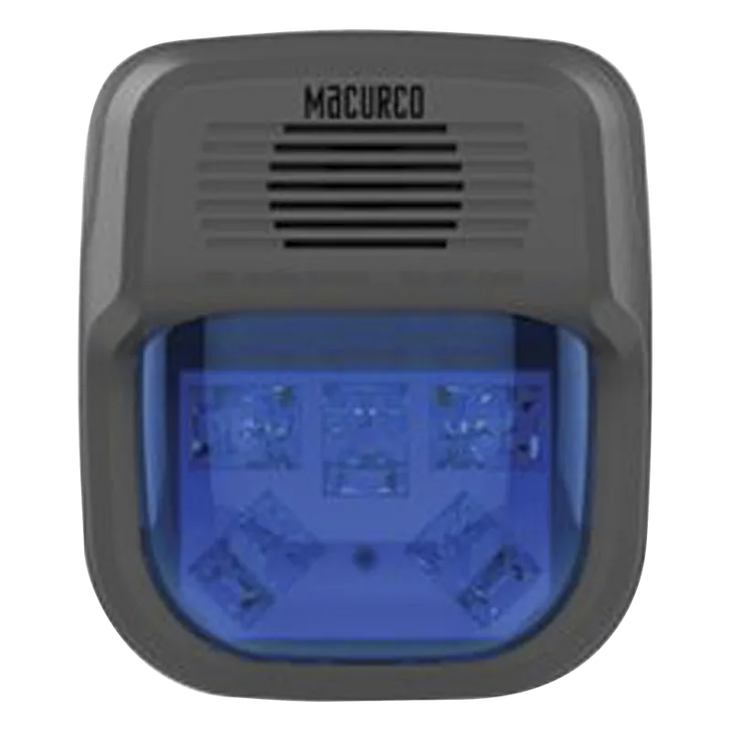 Sirena Estrobo Color Azul Para Paneles y Detectores Macurco MACURCO - AERIONICS HS-B-HORN