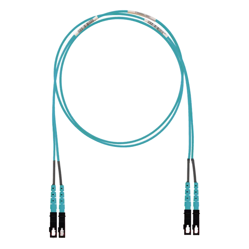 Jumper de Fibra Optica Multimodo 50/125 OM3, SC-SC Duplex, LSZH (Cero Halógenos), Color Aqua, 2 Metros (6.56 Pies) PANDUIT FX23LSNSNSNM002