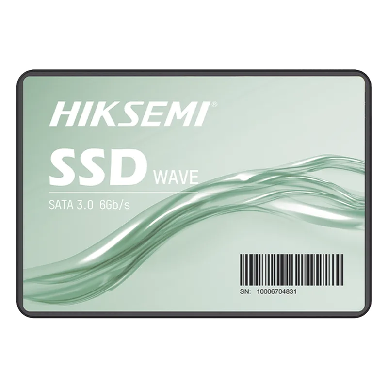 Unidad de Estado Sólido (SSD) 2 TB / 2.5" / SATA III 6 Gb/s / 3D NAND / 550 MB/s Lectura / 510 MB/s Escritura / Gaming y PC Trabajo Pesado HIKSEMI by HIKVISION HS-SSD-WAVE(S)/2048G