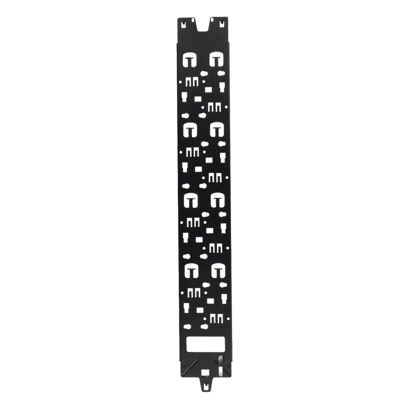 Panel Administrador de Cables Vertical para Gabinete FlexFusion™ de 45RU, Acepta Anillos en D, Anillos S1DR, S2DR y L; S1LR, S2LR, Color Negro PANDUIT XG-VCM45B