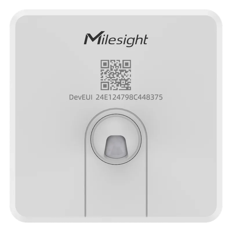 Sensor de Ocupación de Escritorios LoRaWAN / Detección PIR / 5 Cubiertas Ajustables / Batería 5 Años MILESIGHT VS340915M