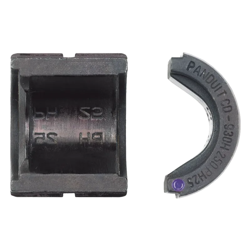 Dado de Prensado para Herramienta de Crimpado CT-29XX. Para Conectores a Tierra Tipo "E" GCE250-1/0, GCE250-250, Cruzado GCC6X6250-1/0, GCC6X6. Código Negro PG25 PANDUIT CD-930G-250