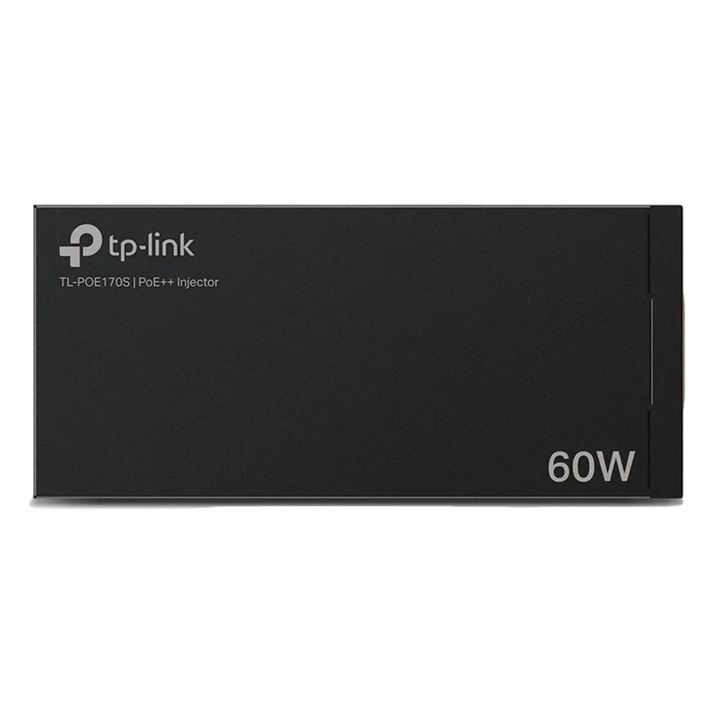 Inyector PoE++ (60W) / Gigabit 802.3 af/at/bt / 2 puerto 10/100/1000 Mbps / Plug and Play / Fuente alimientación Integrada TP-LINK TL-POE170S