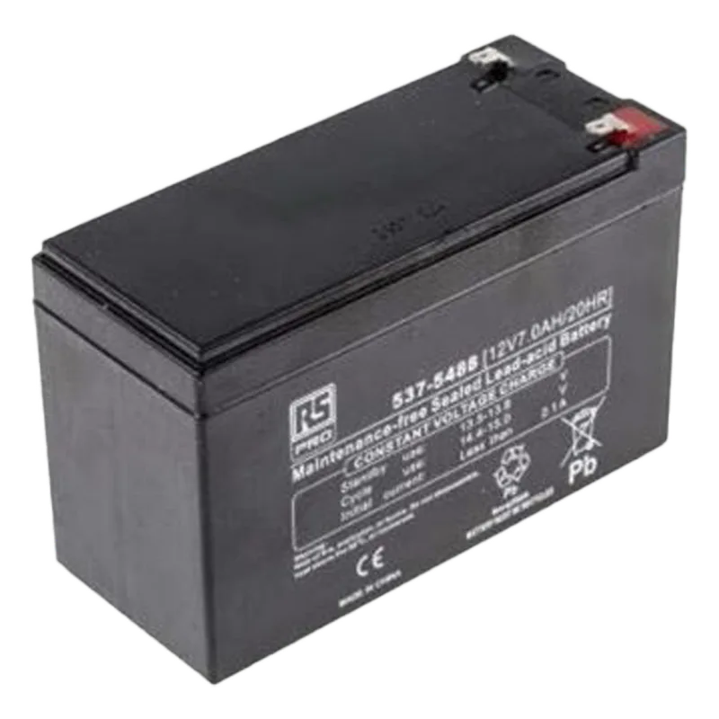 Batería de respaldo de plomo-ácido de 12 V y 7 Ah para paneles de control de acceso MAXPRO Access MPA2 y MPA4 HONEYWELL MPA2BAT7