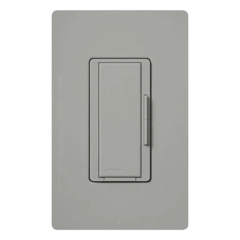 Atenuador remoto auxiliar de pared para control multiubicación, sistema RadioRA 2 Maestro RF, color gris LUTRON ELECTRONICS RDRDGR