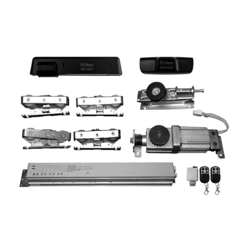 Sistema de automatizacion para Puerta Deslizable, Para puerta de hasta 300 KG, Color Negro BRUKEN ASSA ABLOY MX67494