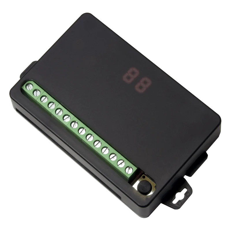 Receptor RF de 4 Canales / Alcance Hasta 80 Metros / Pulso Temporizado 0.5-99 Segundos o 1-99 Minutos ENFORCER SECOLARM SK-910RD4
