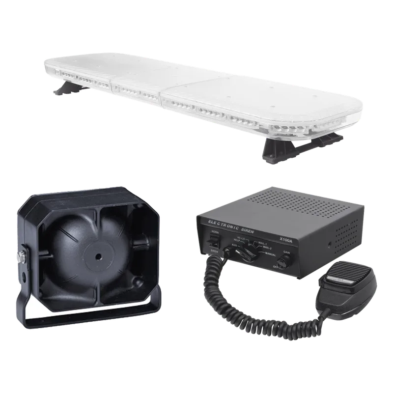 Kit básico para equipamiento de unidades de Seguridad Pública EPCOM INDUSTRIAL SIGNALING X67RBAKIT3