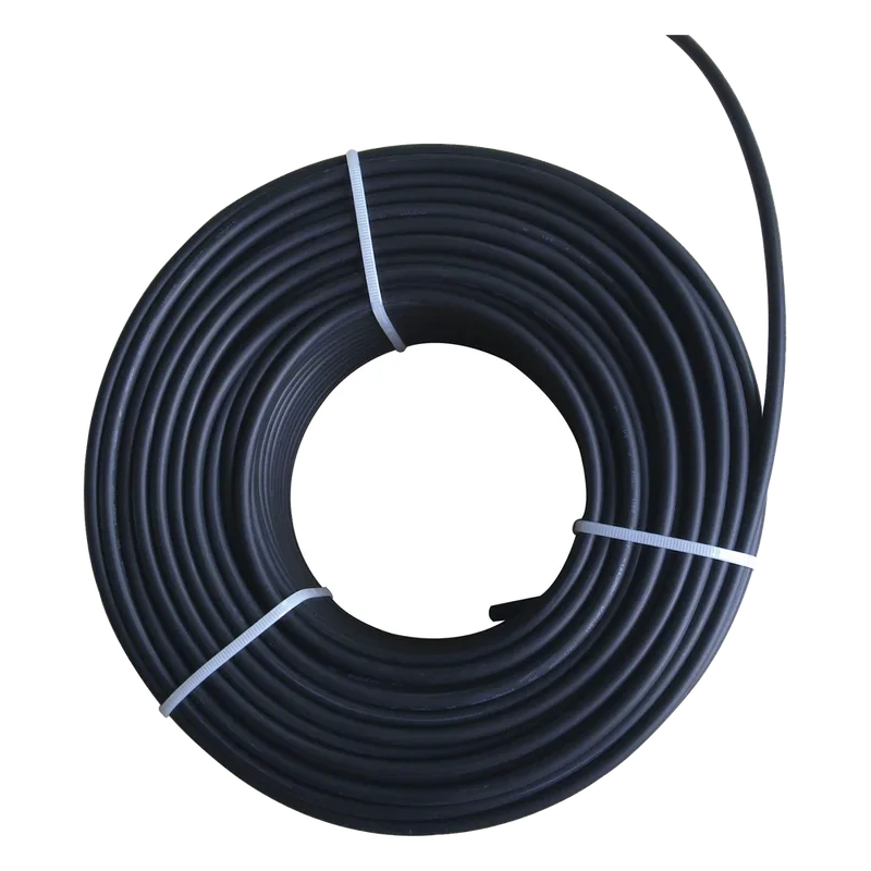 Cable Fotovoltaico Negro / 6mm² (10AWG) / Material COBRE / 2000V / Rollo de 50 m EPCOM POWERLINE CBL-PV-10B/50
