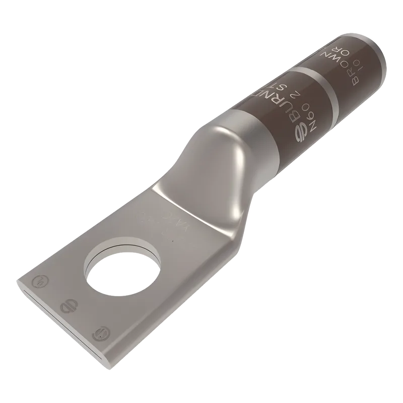 Zapata Terminal de Cañón Largo para Tornillo 5/16" y Calibre 2 AWG. HUBBELL BURNDY HUB-YA2-C