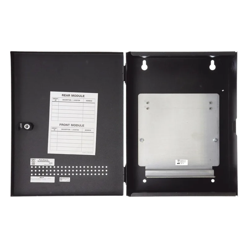 Gabinete Metálico para Hasta 2 Módulos de Control XP10-M, XP6-R o XP6-C de NOTIFIER, Bisagras Izquierdas BB-XP