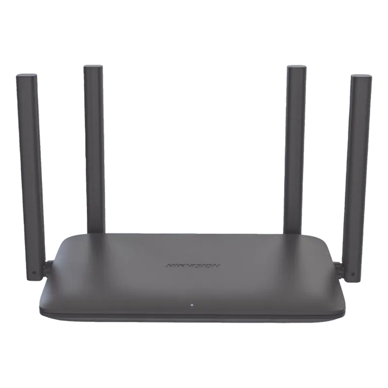 Router Inalámbrico / Wifi 6 / Hasta 1500 Mbps / MESH / Doble Banda AC (2.4 GHz y 5 GHz) / 4 Puertos 1000 Mbps / 4 Antenas Omnidireccional / Interior / Beamforming Optimizado / Administración Gratuita desde la Nube HIKVISION DS-3WR15X
