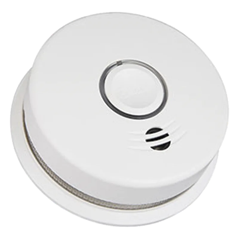 Alarma combinada de humo fotoeléctrico y monóxido de carbono, alámbrica 120 V CA, con batería de litio sellada de 10 años y alerta de voz KIDDE P4010ACSCO