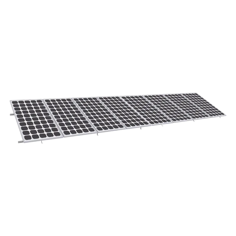 Montaje para Panel Solar, Riel "8" de 5400mm para Módulos de 550 a 660w con Espesor de 35mm, Velocidad de Viento Máx. 136km/h (20° a 45°) EPCOM POWERLINE KIT8PVEKTOR8R