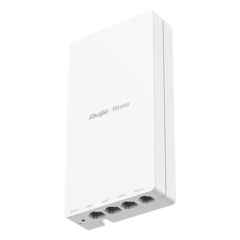 e-Lighten ONU / Punto de Acceso Hibrido Para solución de Fibra, Uplink Gigabit para Fibra SC/UPC, 3 puertos LAN Gigabit, 1 Puerto Análogo Telefonía RUIJIE RG-APF1250