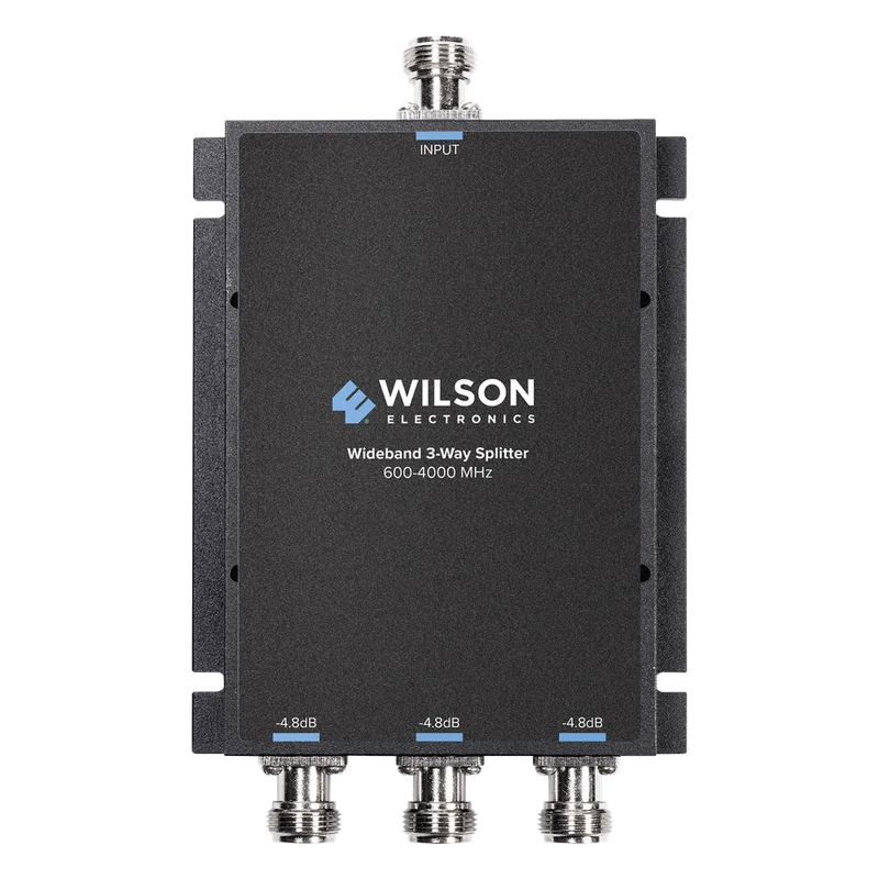 Divisor de 3 salidas, 50 Ohm, 600-4000MHz conector N-Hembra WILSONPRO / WEBOOST 859-112