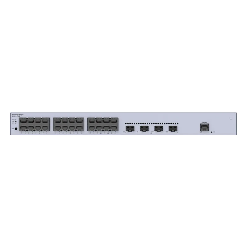 Switch de Distribución/Core Gigabit Administrable Capa 3 / 24 puertos 10/100/1000 Mbps / 4 Puertos 1GE SFP Uplink / ERPS / Rutas Estáticas / iStack / Administración Nube Gratis HUAWEI S310-24T4S