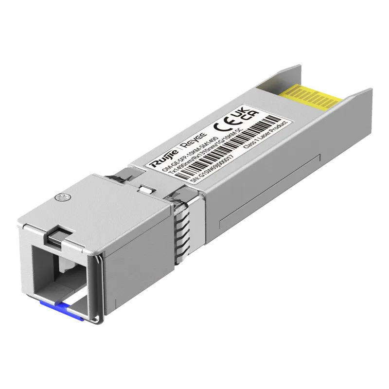 e-Lighten Transceptor PON SC/UPC 1GB Monomodo hasta 10 Km RUIJIE OM-GE-SFP-10KM-SM1490
