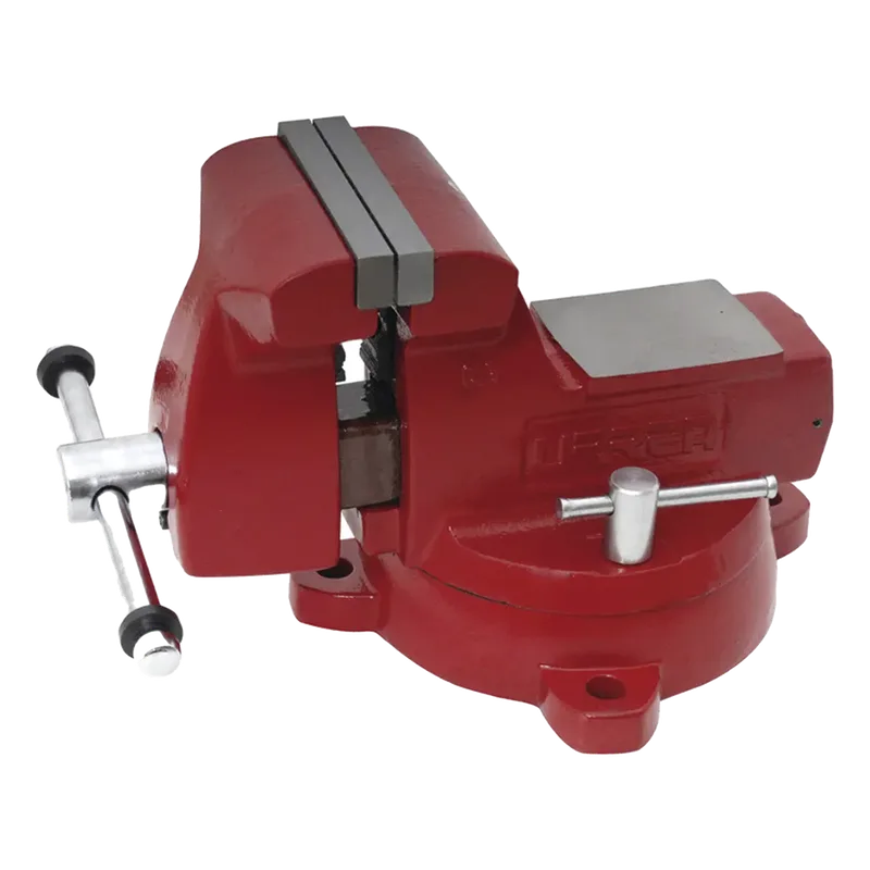 Tornillo de banco de acero al carbono 4". URREA SYS-424-HD