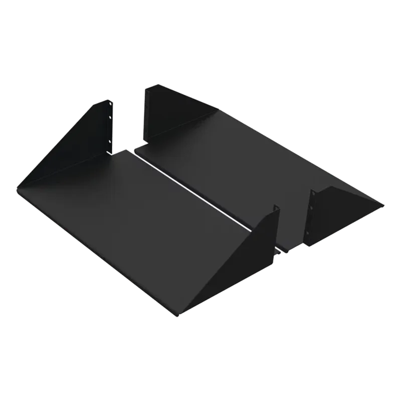 Charola Para Soportar Equipos en Rack de 19in, Frontal y Posterior, Capacidad de 136 Kg, 3UR HOFFMAN ESHD19