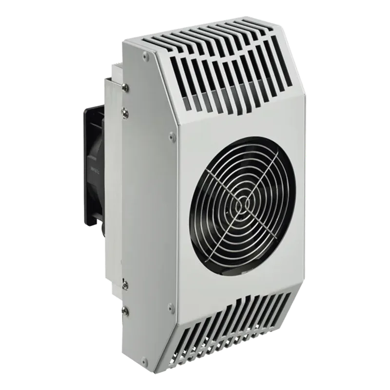 Enfriador Termoeléctrico Para Interior/Exterior, Uso en Gabinetes de Telecomunicaciones, 321 BTU, 24 Vcd, de Acero Galvanizado, Color Gris HOFFMAN TE121024010