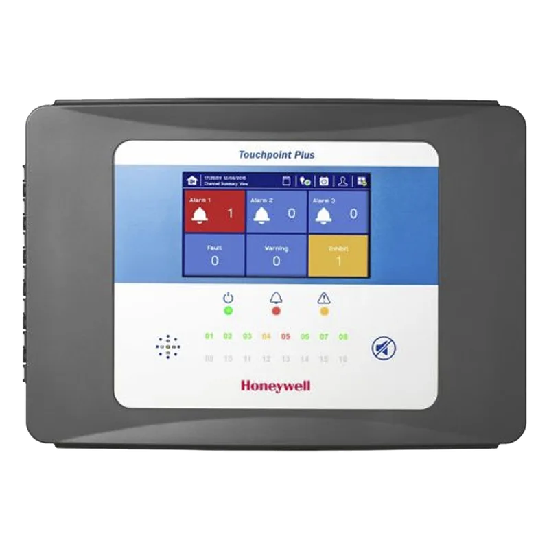 Controlador de detección de gases para montaje en pared, 8 canales de entrada mA expandibles a 16, 24 salidas de relé, pantalla táctil de 7 pulgadas HONEYWELL ANALYTICS TPPLBAWA8DNBNNN