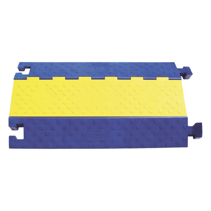 Gestión de Cableado Kellems / Truk Trak de 2 Canales / Color Azul y Amarillo HUBBELL HUB-HBL-TT-2B