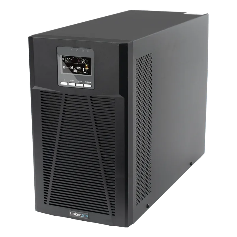 UPS 2000VA / 1800W Online Doble Conversión / Rack-Torre 2U / Onda Senoidal Pura LINKEDPRO BY EPCOM LP2KOLT