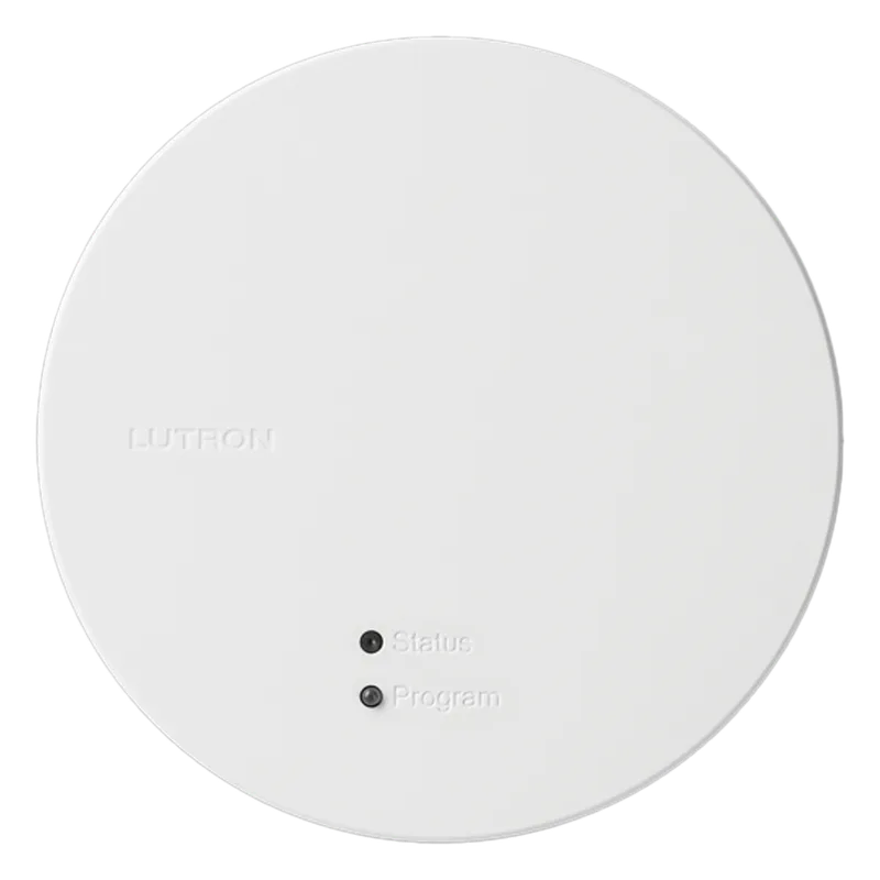 Procesador (hub) RadioRA 3 con adaptador de empotrar y de caja de conexiones, alimentado por PoE LUTRON RADIORA 3 RRPROC3CW