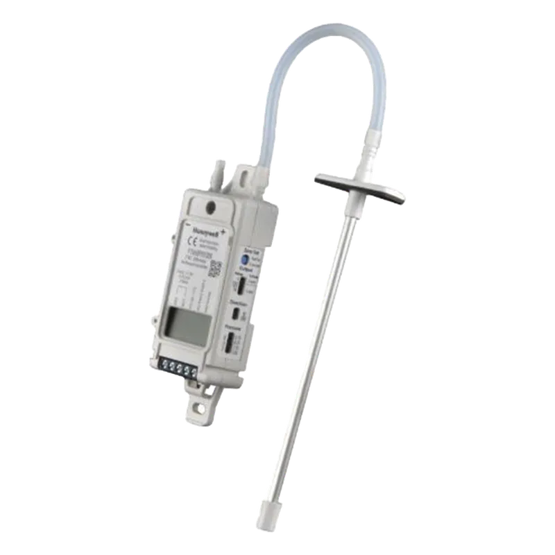 Transmisor de presión diferencial de aire para HVAC, universal, 4 rangos seleccionables 0.1 a 5 in WC, con sonda estática integrada o remota, sin display HONEYWELL BMS P7660D0500X