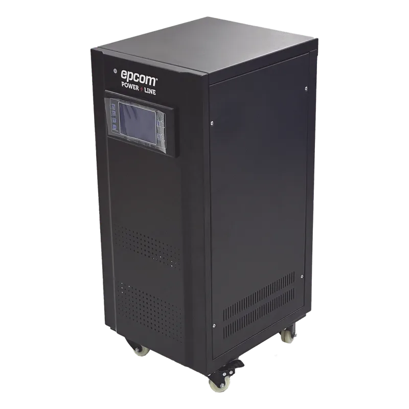 Regulador de Voltaje Industrial Trifásico 10 kVA/8 kW 220/110 V / Entrada 176-264 V Vca / Salida 215.6-224.4 Vca EPCOM POWERLINE EPL10K3FVR