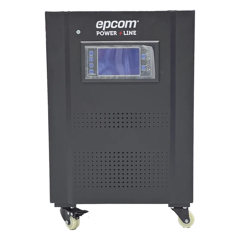 Regulador de Voltaje Industrial Bifásico Ferrorresonante 7.5 kVA/7.5 kW 220 V / Entrada 176-264 V Vca / Salida 215.6-224.4 Vca EPCOM POWERLINE EPL7K52FVR