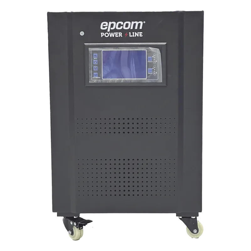 Regulador de Voltaje Industrial Monofásico Ferrorresonante 5 kVA/5 kW 120 V / Entrada 96-144 Vca / Salida 117.6- 122.4 Vca EPCOM POWERLINE EPL5K1FVR