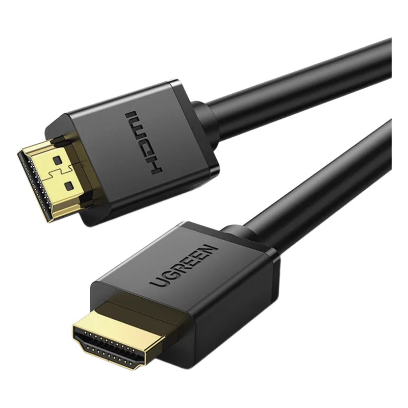Cable HDMI 2.0 4K@60Hz | 3 Metros (9.84 Pies) | HDR | 3D | HEC (Canal Ethernet HDMI) | ARC (Canal de Retorno de Audio | Color Profundo de 48 Bits | Audio de 32 Canales | HDCP | Dolby True HD 7.1 | 18 Gbps | Múltiple Blindaje | Calidad Premium. UGREEN 10108