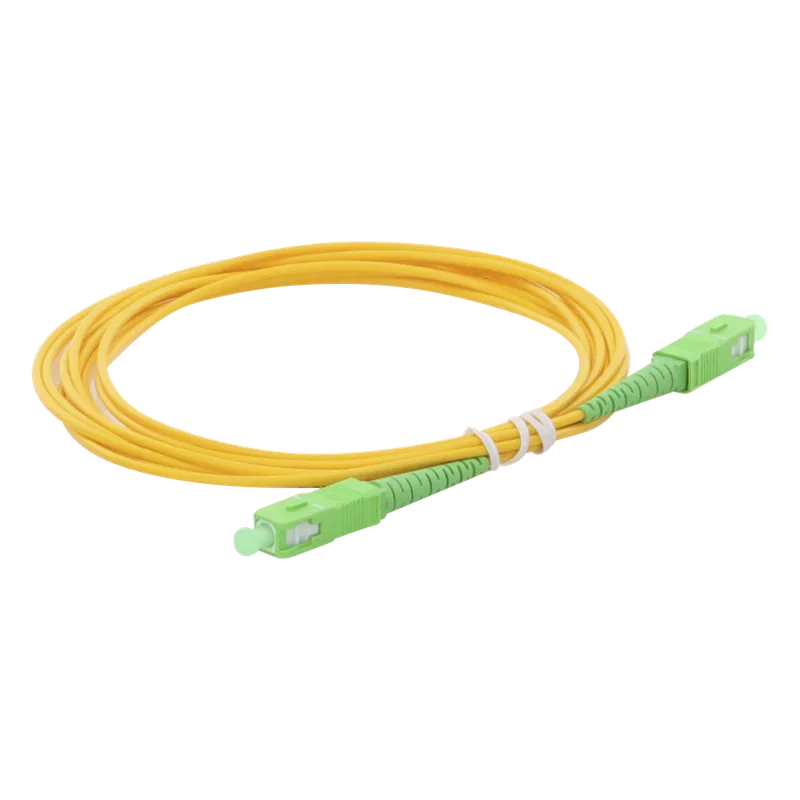 Jumper de Fibra Óptica Monomodo SC/APC-SC/APC Simplex de 3 Metros (9.84 Pies), 2mm LINKEDPRO BY EPCOM LPSM2SCASCAS3