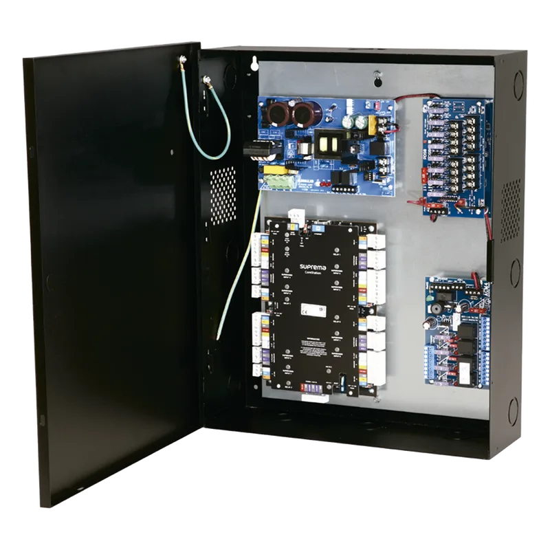 Kit de Fuente, 12 Vcc, 6 A, 72 W, Con Controlador de Acceso, Regulador de Voltaje, Distribuidor de 8 Salidas, Contiene AL600ULXB, ACM8,VR6, PDS8 ALTRONIX T1SPK34