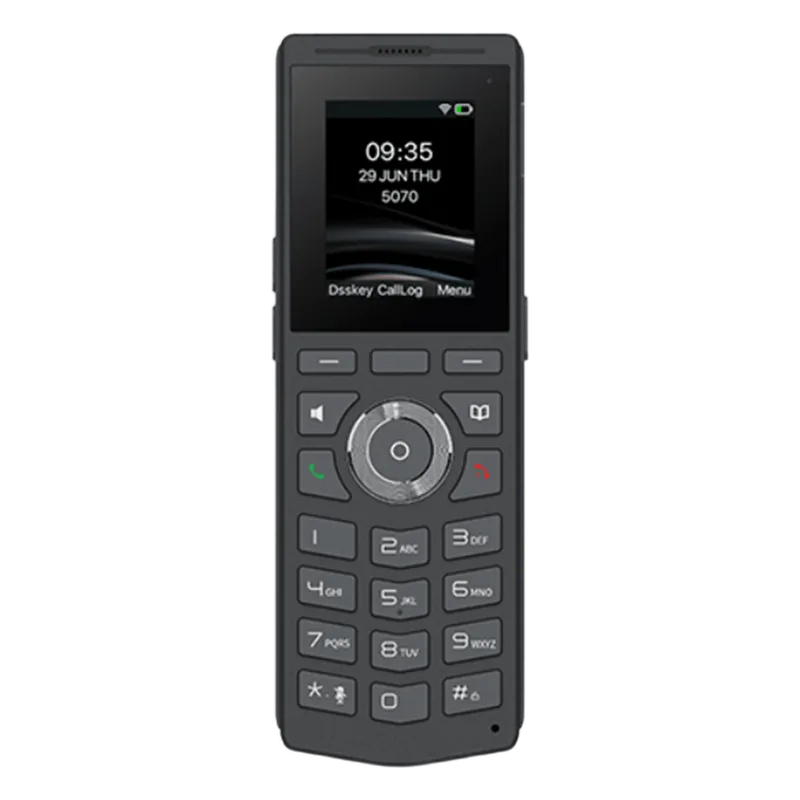 Teléfono IP Wi-Fi portátil y elegante diseñado para aplicaciones de comunicación móvil. FANVIL W610W