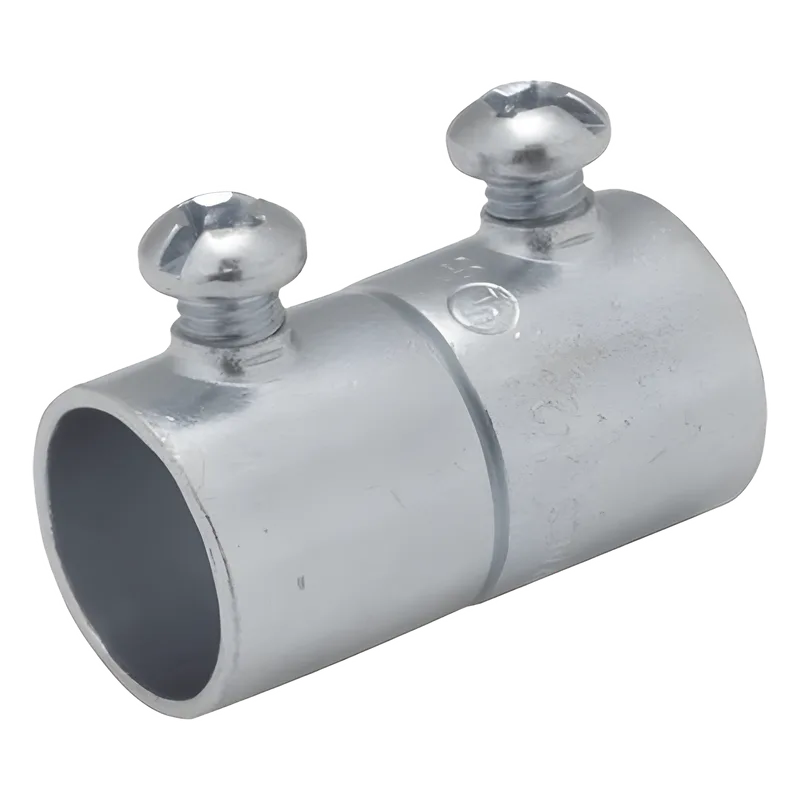 Cople de 1 1/4" (32 mm) para Pared Delgada con Tornillo. RACO HUB-2025