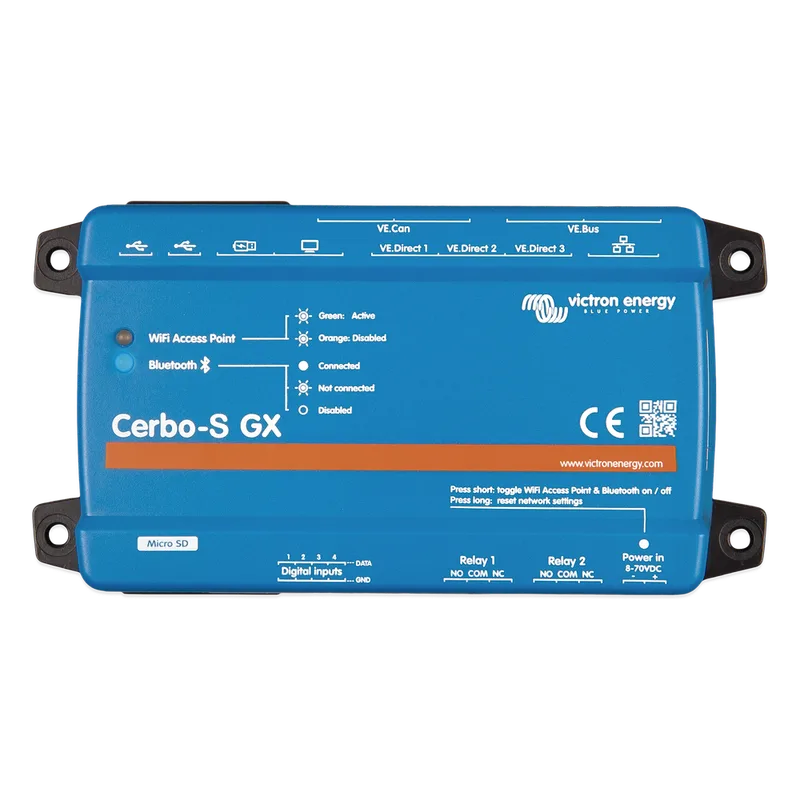 Cerbo-S GX / Centro de comunicaciones / Monitoreo Remoto para Sistemas Victron VICTRON ENERGY CERBOSGX